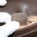 GUCCI GG Supreme Clutch Bag PVC Beige Gold 004 106 0024 Auth 160587-12