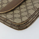 GUCCI GG Supreme Clutch Bag PVC Beige Gold 004 106 0024 Auth 160587-14