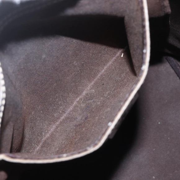 GUCCI GG Supreme Tote Bag PVC Beige Gold 189896 Auth 160589