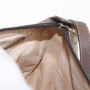 GUCCI GG Supreme Web Sherry Line Bag PVC Beige Gold 001 904 2032 Auth 160592-18