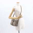 GUCCI GG Supreme Web Sherry Line Bag PVC Beige Gold 001 904 2032 Auth 160592-23