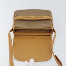 GUCCI Micro GG Supreme Shoulder Bag PVC Beige Gold Auth 160593-16