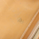 GUCCI Micro GG Supreme Shoulder Bag PVC Beige Gold Auth 160593-17