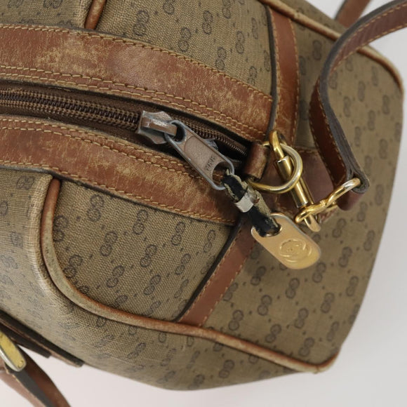 GUCCI Micro GG Supreme Web Sherry Line Bag PVC Beige 002 58 4422 Auth 160595