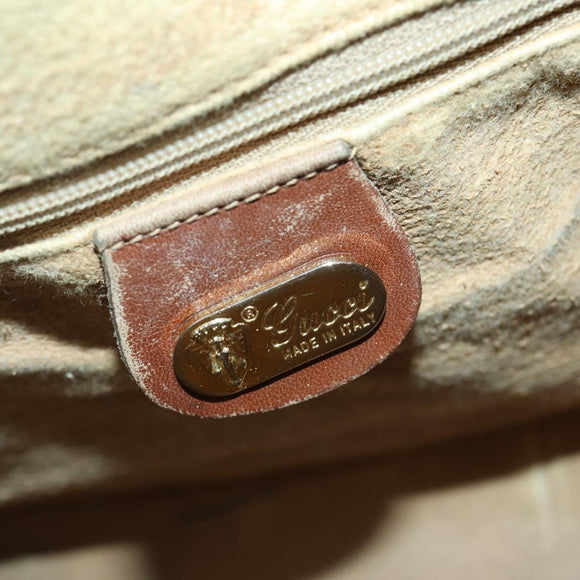 GUCCI Micro GG Supreme Web Sherry Line Tasche PVC Beige 002 58 4422 Auth 160595