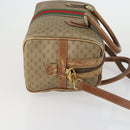 GUCCI Micro GG Supreme Web Sherry Line Tasche PVC Beige 002 58 4422 Auth 160595-3