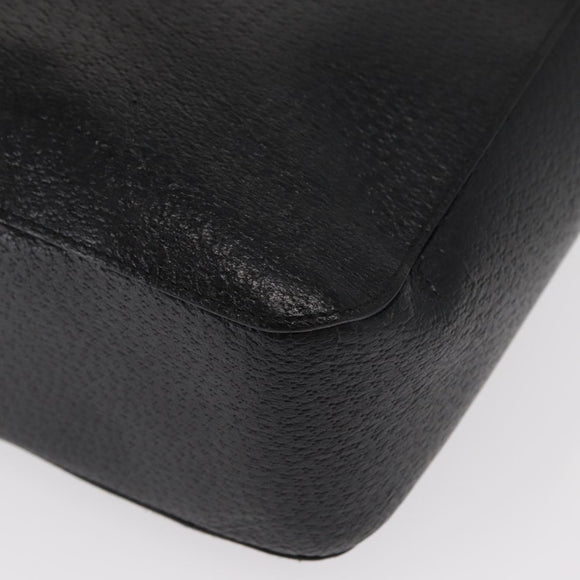 GUCCI Bamboo Tote Bag Leder Schwarz 002 1059 Auth 160597