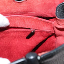 GUCCI Bamboo Tote Bag Leather Black 002 1059 Auth 160597-22