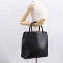 GUCCI Bamboo Tote Bag Leder Schwarz 002 1059 Auth 160597-25