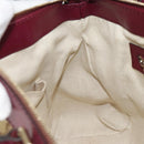 GUCCI GG Canvas Hand Bag Beige Gold 269894 Auth 160600-20