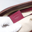 GUCCI GG Canvas Hand Bag Beige Gold 269894 Auth 160600-12