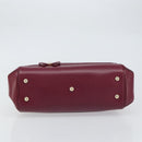 GUCCI GG Canvas Hand Bag Beige Gold 269894 Auth 160600-5