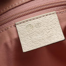 GUCCI GG Canvas Hand Bag Outlet Pink Gold 130942 Auth 160602-18