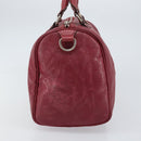 GUCCI GG Implementation Boston Bag PVC Silver Pink 193603 Auth 160604-3