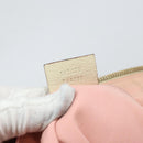 GUCCI GG Canvas Abbey Tote Bag Pink Gold 141470 Auth 160613-12