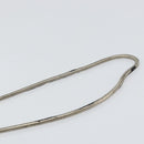 GUCCI Chain Shoulder Bag Leather Black Silver Auth 160616-8