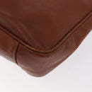 GUCCI Bamboo Hand Bag Leather Brown Gold 001 1638 Auth 160617-16