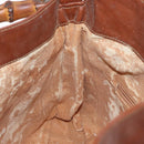 GUCCI Bamboo Hand Bag Leather Brown Gold 001 1638 Auth 160617-18