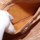 GUCCI Bamboo Hand Bag Leather Brown Gold 001 1638 Auth 160617-11