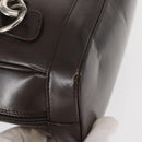 GUCCI Bamboo Body Bag Nylon Enamel Khaki Silver 003 2058 0059 5 Auth 160618-10