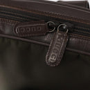 GUCCI Bamboo Body Bag Nylon Enamel Khaki Silver 003 2058 0059 5 Auth 160618-18