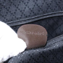 GUCCI Bamboo Body Bag Nylon Enamel Khaki Silver 003 2058 0059 5 Auth 160618-12