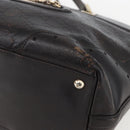 GUCCI GG Canvas Guccissima Tote Bag Leather Brown Gold 145993 Auth 160621-9