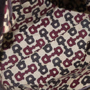 GUCCI GG Canvas Guccissima Tote Bag Leather Brown Gold 145993 Auth 160621-11