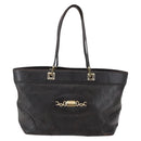 GUCCI GG Canvas Guccissima Tote Bag Leather Brown Gold 145993 Auth 160621-13