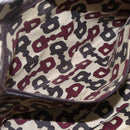 GUCCI GG Canvas Guccissima Tote Bag Leather Brown Gold 145993 Auth 160621-21