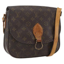 LOUIS VUITTON Monogram Saint Cloud MM Shoulder Bag M51243 LV Auth 160624-1