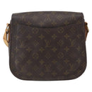 LOUIS VUITTON Monogram Saint Cloud MM Shoulder Bag M51243 LV Auth 160624-2