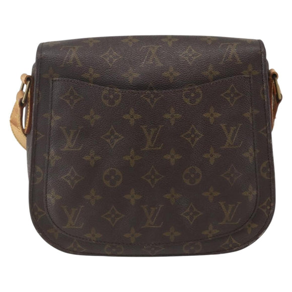 LOUIS VUITTON Monogram Saint Cloud MM Shoulder Bag M51243 LV Auth 160624