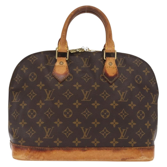LOUIS VUITTON Monogram Alma Hand Bag M51130 LV Auth 160630