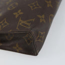 LOUIS VUITTON Monogram Poche Toilette 19 Pouch M47544 LV Auth 160633-16