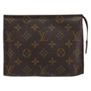 LOUIS VUITTON Monogram Poche Toilette 19 Pouch M47544 LV Auth 160633-13