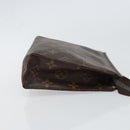 LOUIS VUITTON Monogram Poche Toilette 19 Pouch M47544 LV Auth 160633-3