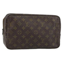 LOUIS VUITTON Monogram Trousse Toilette 28 Clutch Bag M47522 LV Auth 160634-1