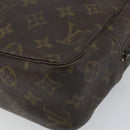 LOUIS VUITTON Monogram Trousse Toilette 28 Clutch Bag M47522 LV Auth 160634-15