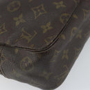LOUIS VUITTON Monogram Trousse Toilette 28 Clutch Bag M47522 LV Auth 160634-16