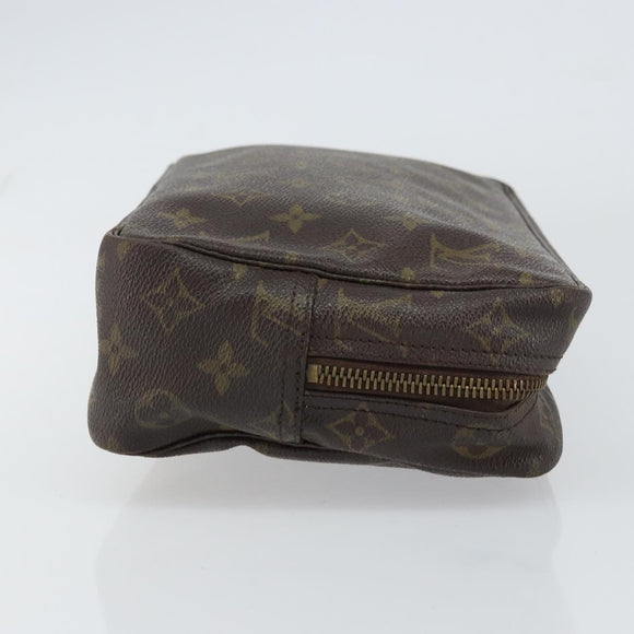LOUIS VUITTON Monogram Trousse Toilette 28 Clutch Bag M47522 LV Auth 160634