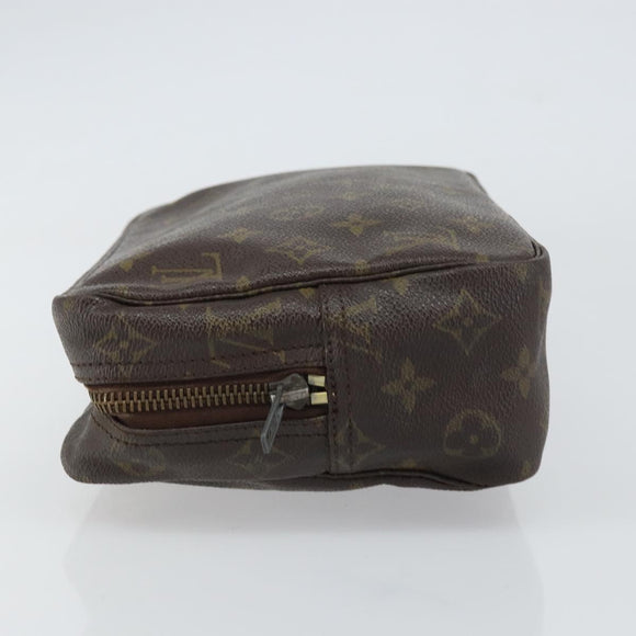 LOUIS VUITTON Monogram Trousse Toilette 28 Clutch Bag M47522 LV Auth 160634