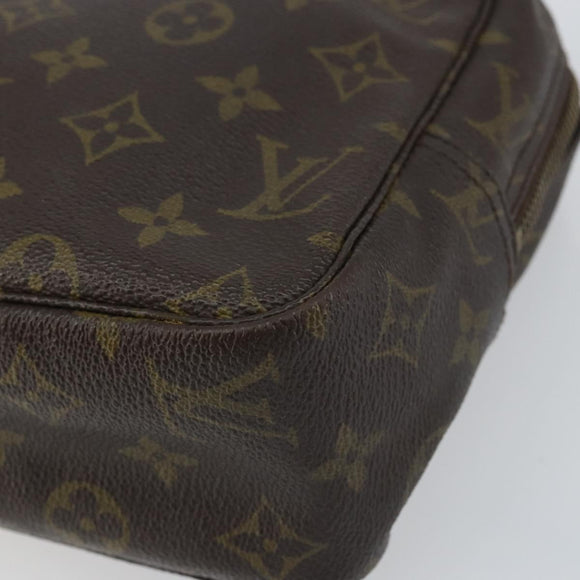 LOUIS VUITTON Monogram Trousse Toilette 28 Clutch Bag M47522 LV Auth 160634