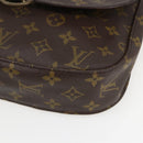 LOUIS VUITTON Monogram Saint Cloud GM Shoulder Bag M51242 LV Auth 160638-15