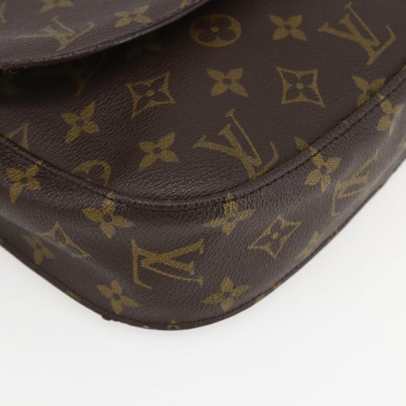 LOUIS VUITTON Monogram Saint Cloud GM Shoulder Bag M51242 LV Auth 160638