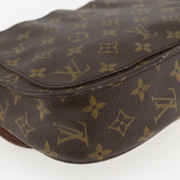 LOUIS VUITTON Monogram Saint Cloud GM Shoulder Bag M51242 LV Auth 160638