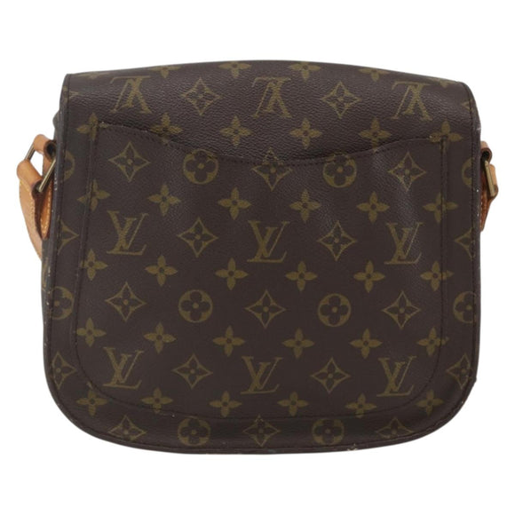 LOUIS VUITTON Monogram Saint Cloud GM Shoulder Bag M51242 LV Auth 160638