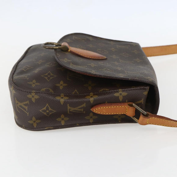 LOUIS VUITTON Monogram Saint Cloud GM Shoulder Bag M51242 LV Auth 160638