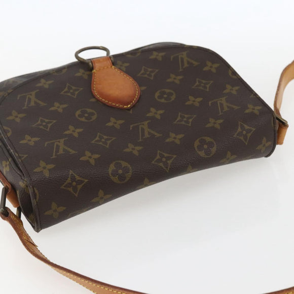 LOUIS VUITTON Monogram Saint Cloud GM Shoulder Bag M51242 LV Auth 160638