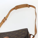 LOUIS VUITTON Monogram Saint Cloud GM Shoulder Bag M51242 LV Auth 160638-14